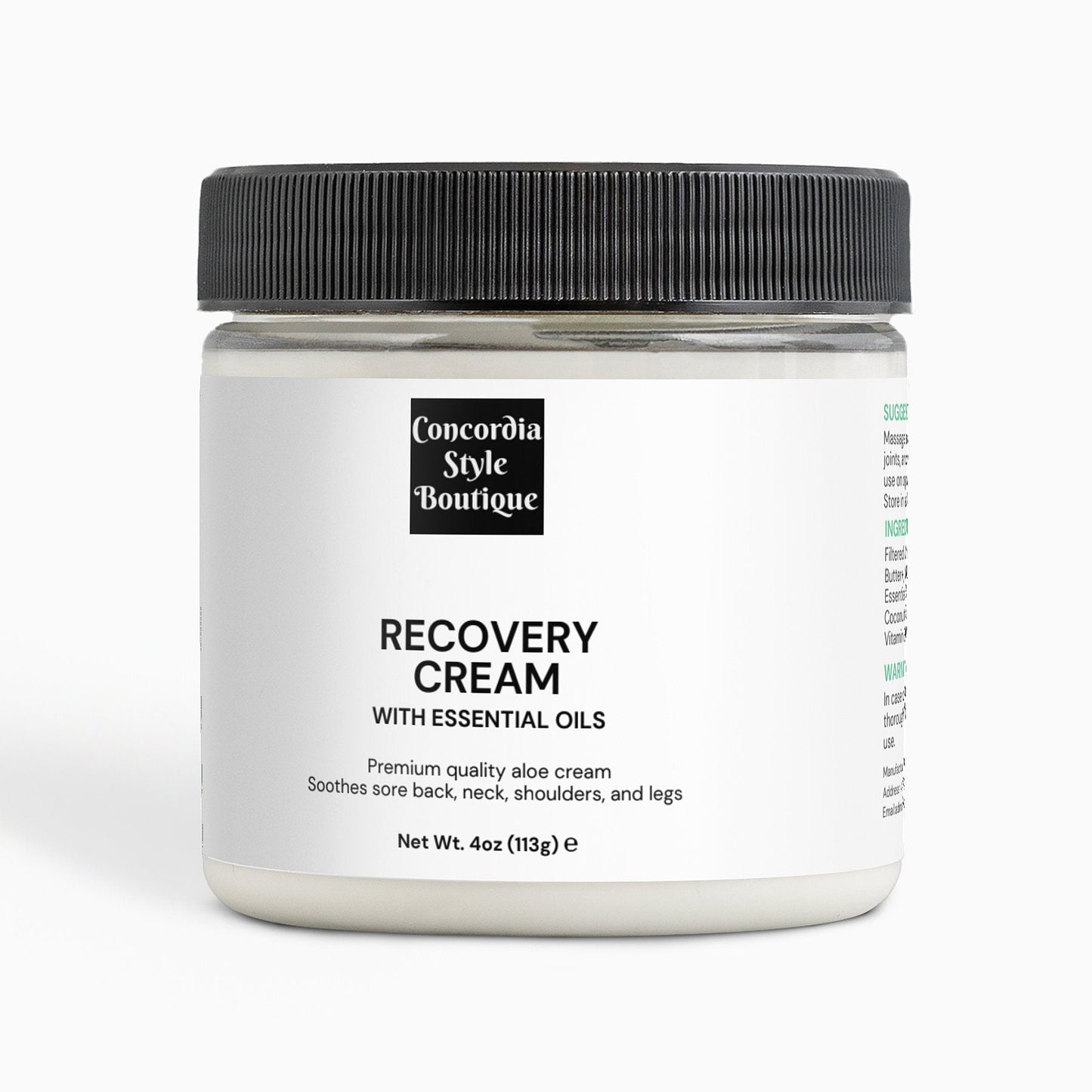 Recovery Cream - Ships exclusively to US